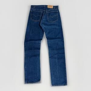VTG 80s Levis 505 Jeans Mens 32x32 Blue Straight Leg Denim USA 505-0217 Indie